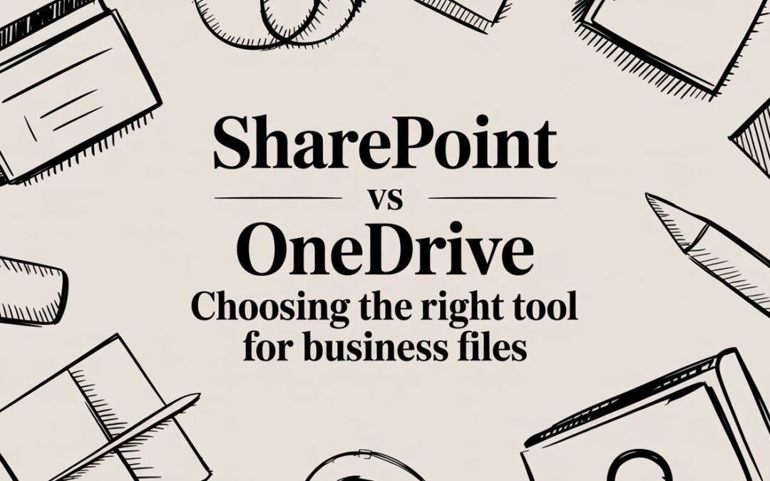 SharePoint vs OneDrive: Choosing the Right Tool for Business Files