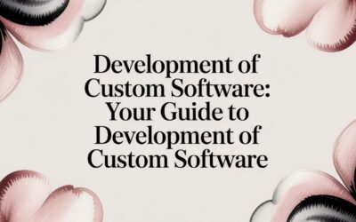 A Business Leader’s Guide to the Development of Custom Software
