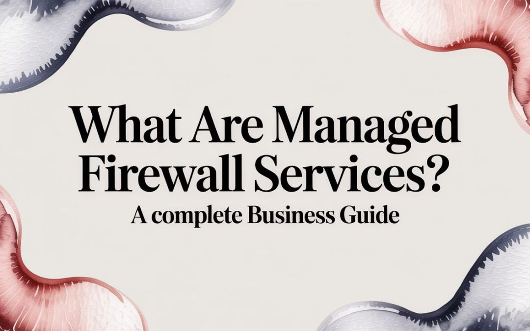 What Are Managed Firewall Services? A Business Leader’s Guide
