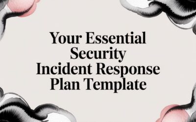 Your Essential Security Incident Response Plan Template