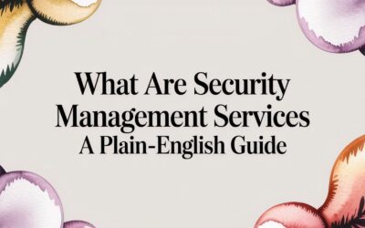 What Are Security Management Services? A Plain-English Guide